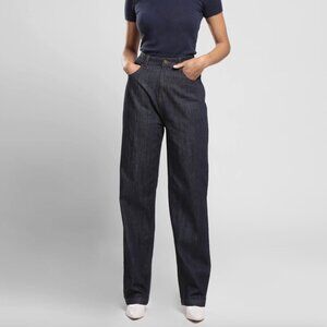 Bright & Beautiful NWT Bijou Rainbow Straight Leg Dark Wash Jeans, XXS/UK6